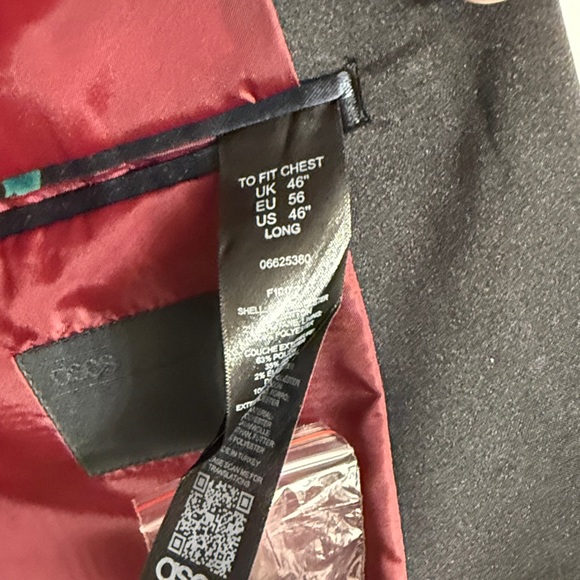 ASOS Black Floral Blazer - Picture 3 of 7